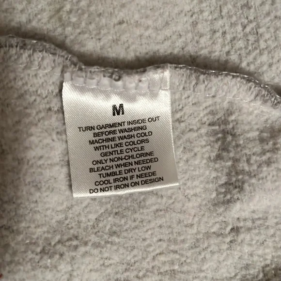 “I prefer dogs over people” sweatshirt, crew neck, gray, size M - Picture 5 of 5